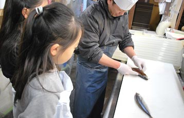 Semi-dried Fish Making Experience