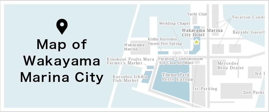Map of Wakayama Marina City